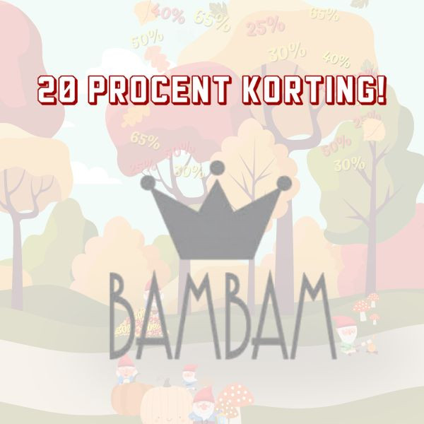 20% korting BamBam 