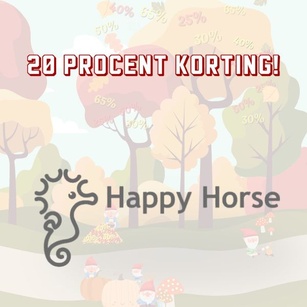 20% korting Happy Horse